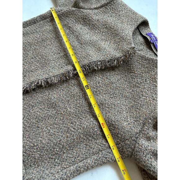 Ralph Lauren Purple Label Cardigan Tweed Wool Cashmere Sweater Jacket Runway 10 - Picture 7 of 8